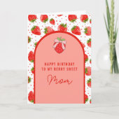 Berry Sweet Birthday Kaart (Voorkant)