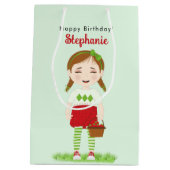 Berry Sweet Birthday Medium Cadeauzakje (Achterkant)