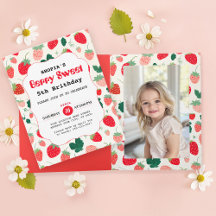 Berry Sweet Birthday Opgevouwen