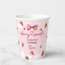 Berry Sweet Birthday Papieren Bekers