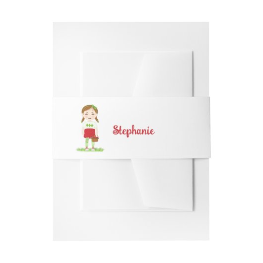 Berry Sweet Birthday Uitnodigingen Wikkel (Voorkant Voorbeeld)