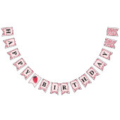 Berry Sweet Birthday Vlaggetjes (Alle)