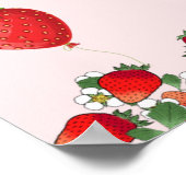 Berry Sweet Birthday Welkom Foto Poster (Hoek)