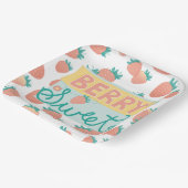 Berry Sweet Blocked Papieren Bordje (Gebogen)