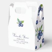 Berry Sweet Blueberries Baby shower Bedankdoosjes (Geopend)