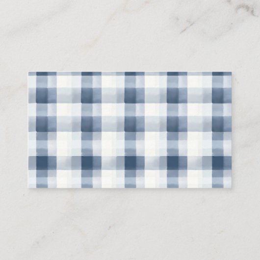 Berry Sweet Blueberry Baby shower Enclosure Kaart (Achterkant)