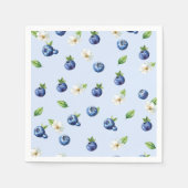 Berry Sweet Blueberry Baby shower Servet (Voorkant)