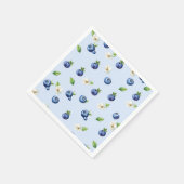 Berry Sweet Blueberry Baby shower Servet (Hoek)