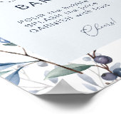 Berry Sweet Blueberry Mom-osa Bar Poster (Hoek)