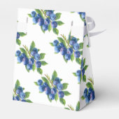 Berry Sweet Blueberry thema Baby shower Bedankdoosjes (Achterkant)