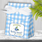 Berry Sweet Blueberry thema Baby shower Bedankdoosjes
