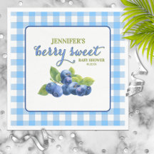 Berry Sweet Blueberry thema Baby shower
