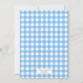 Berry Sweet Blueberry Theme Girl's Verjaardagsfees Kaart (Achterkant)