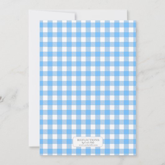 Berry Sweet Blueberry Theme Verjaardag van het mei Kaart (Achterkant)