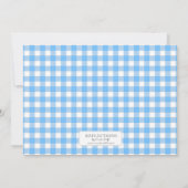 Berry Sweet Blueberry Theme Verjaardag van het mei Kaart (Achterkant)