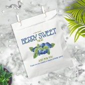 Berry Sweet Blueberry verjaardagsfeestje Bedankzakje