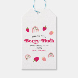 Berry Sweet Boho Rainbow Hartelijk dank voor julli Cadeaulabel