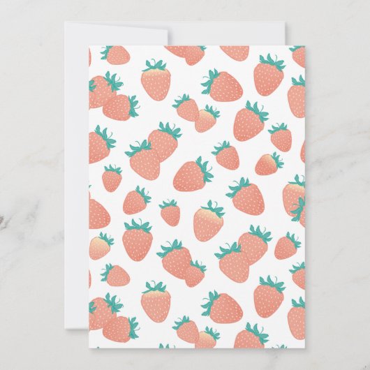 Berry Sweet Bold Kaart (Achterkant)