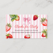 Berry Sweet Books for Baby Insert Card Informatiekaartje (Voorkant)