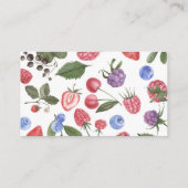 Berry Sweet Books voor Baby Enclosure Kaart (Achterkant)