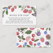 Berry Sweet Books voor Baby Enclosure Kaart (Voorkant / Achterkant)
