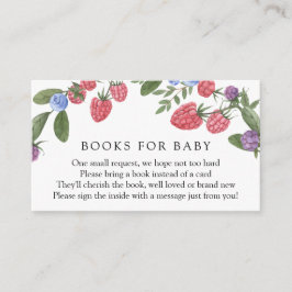 Berry Sweet Books voor Baby Enclosure Kaart