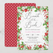 Berry Sweet Brunch met bruid Vrijgezellenfeest Kaart