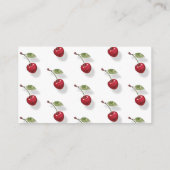 Berry Sweet Cherry Hoe groot is mama's buik Informatiekaartje (Achterkant)