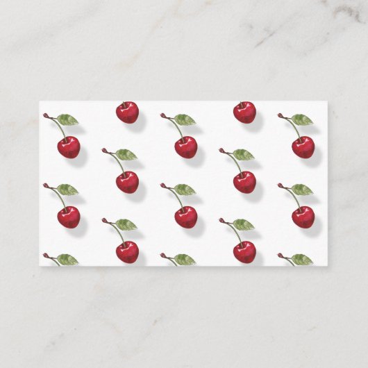 Berry Sweet Cherry Hoe groot is mama's buik Informatiekaartje (Achterkant)