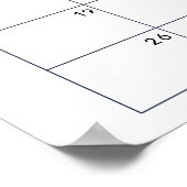 Berry Sweet Cherry Raad de vervaldatum Poster (Hoek)