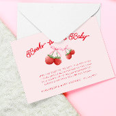 Berry Sweet Coquette Boeken voor Baby Informatiekaartje