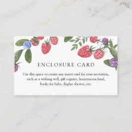 Berry Sweet Custom Enclosure Kaart