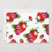 Berry Sweet - Dank je wel Bedankkaart (Achterkant)