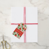 Berry Sweet Delights Olijfgroen Cadeaulabel (Met Touw)
