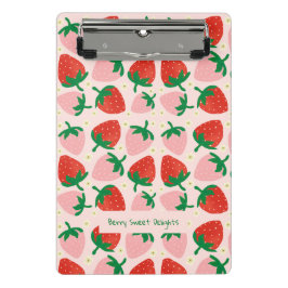 Berry Sweet Delights  Soft Pink Mini Klembord