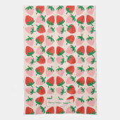 Berry Sweet Delights  Soft Pink Theedoek (Verticaal)