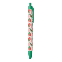 Berry Sweet Delights  Soft Pink Zwarte Inkt Pen