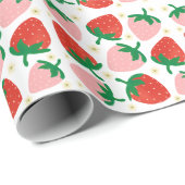 Berry Sweet Delights Wit Cadeaupapier (Rol Hoek)