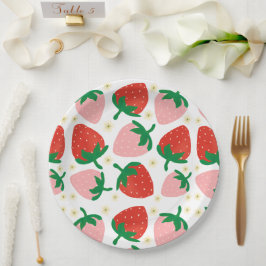 Berry Sweet Delights Wit Papieren Bordje