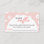 Berry Sweet Diaper Raffle Enclosure Card Informatiekaartje (Voorkant)