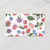 Berry Sweet Diaper Raffle Enclosure Kaart (Achterkant)