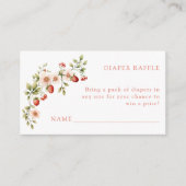 Berry Sweet Diaper Raffle Enclosure Kaart (Voorkant)