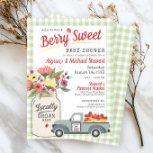 Berry Sweet Digitale Boeren Markt Baby Boy Douche Kaart