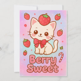 “Berry Sweet Dreams” Kerstkaart – Glittery Poe