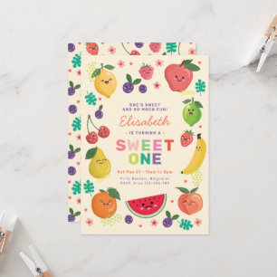 Berry Sweet Een Verjaardag Nodigen Regenboog Schat Kaart