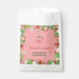 Berry Sweet eerste verjaardag dank je wel Bedankzakje