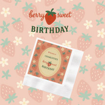 Berry Sweet eerste verjaardag welkom