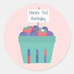 Berry Sweet Favor Label