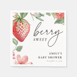 Berry Sweet Floral Baby shower Servet