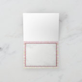Berry Sweet Folded Notecard Bedankkaart (Binnen)
